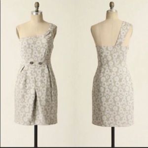 Moulinette Soeurs Anthropologie One Shoulder Dress